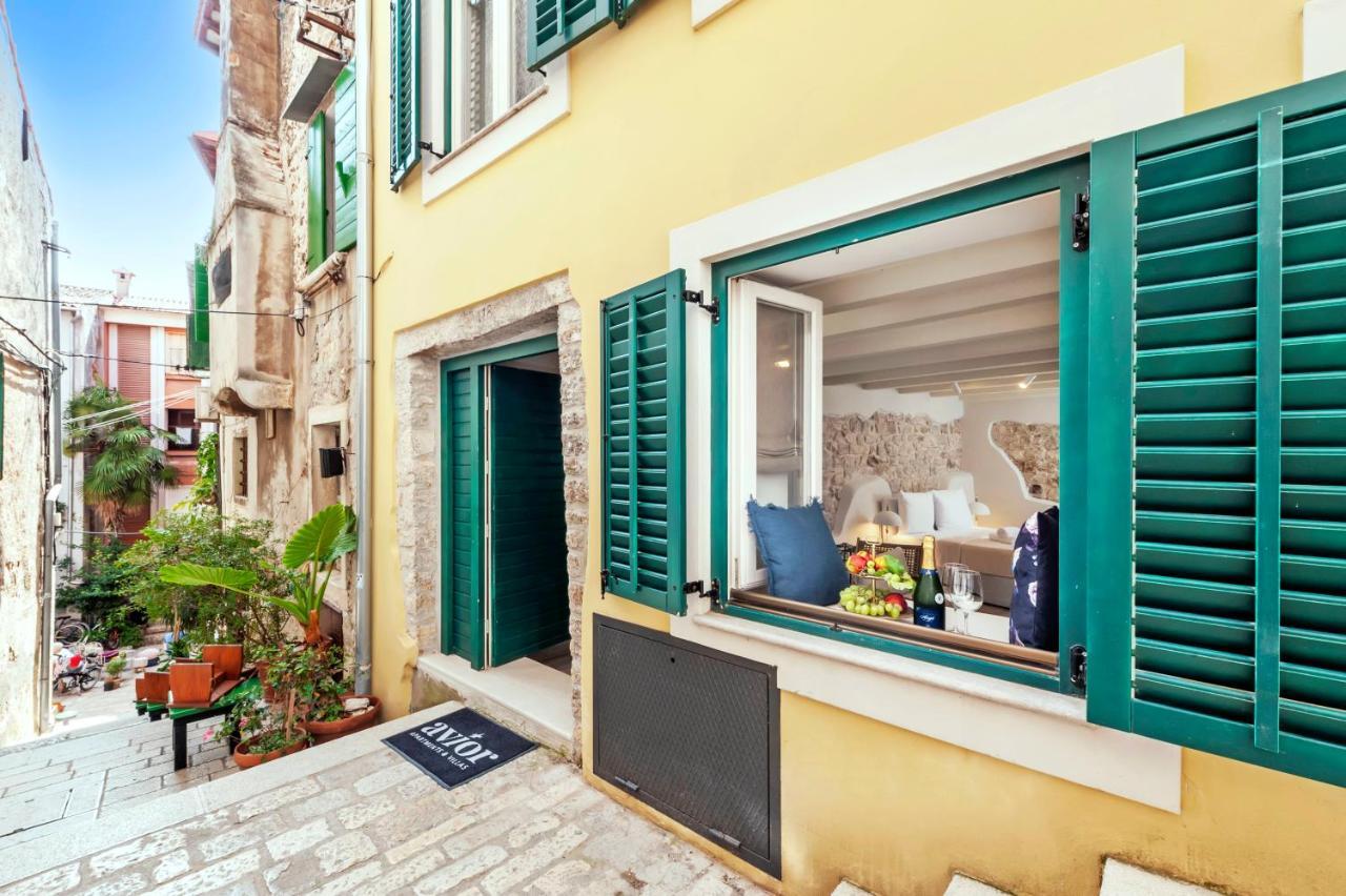 Yellow House Rovigno Esterno foto